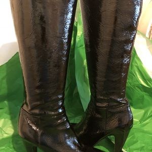 Prada Patent Leather Boots
